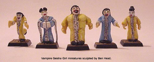 Geisha Girls Miniatures